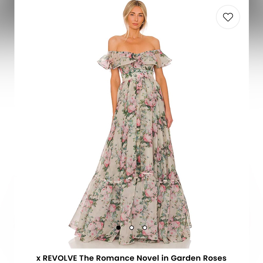 The Romance Novel in Garden Roses Selkie x Revolve